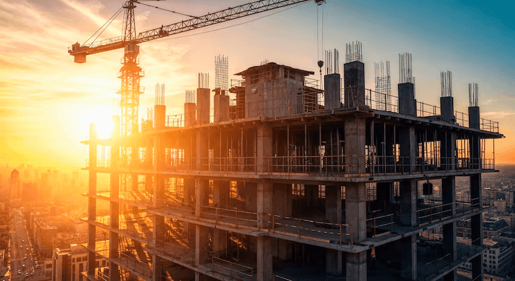 Civil Engineering & Construction Site Background